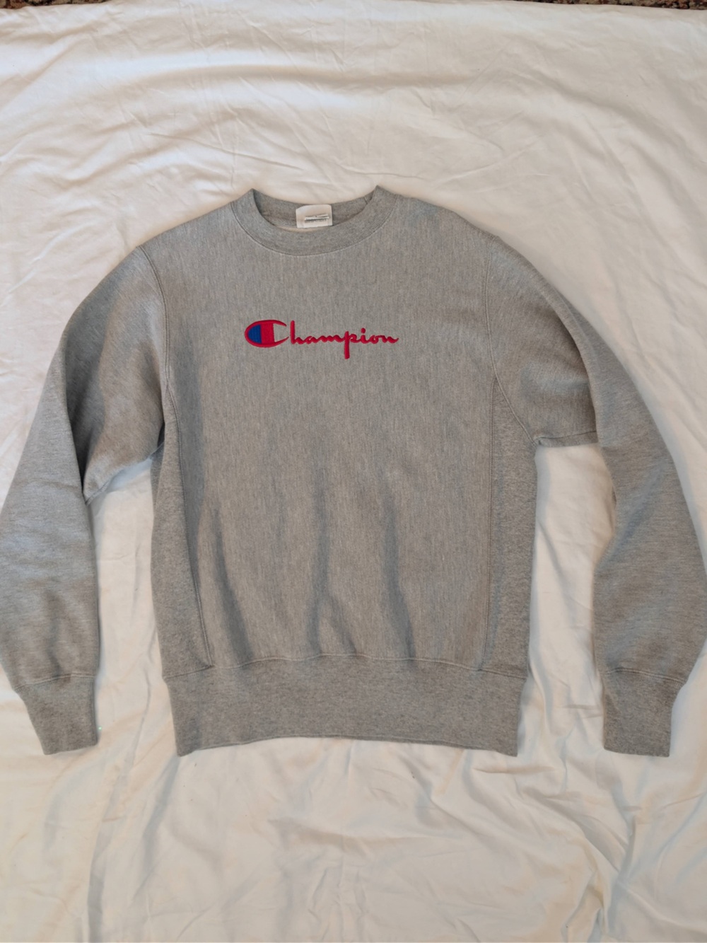 Champion Reverse Weave Grey Sweatshirt